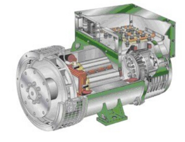 秦州发电机内部结构图